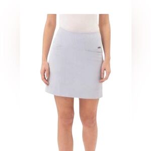S.C. & Co. Blue and White Striped Skort Size M New